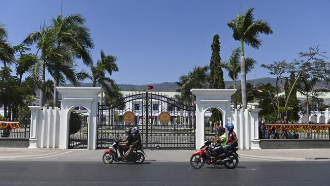 General view of the Presidential Palace in Dili, East Timor, Thursday, August 29, 2019. Picture: AAP