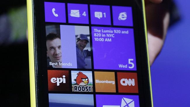 Microsoft's foothold in the mobile market has been a slippery one with Windows 8 devices not taking off like the company expected. Source: AP Photo