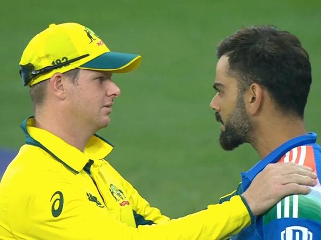 Cricket melts at Kohli’s Steve Smith act