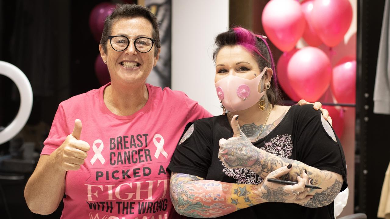 Celebrity Ink Goes Pink: Cancer survivor Janine Griffen shares story