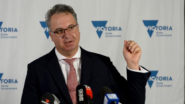 Paul Guerra, CEO of the Victorian Chamber of Commerce hoped the ideas would make Victoria the best place to live and work. Picture: Andrew Henshaw