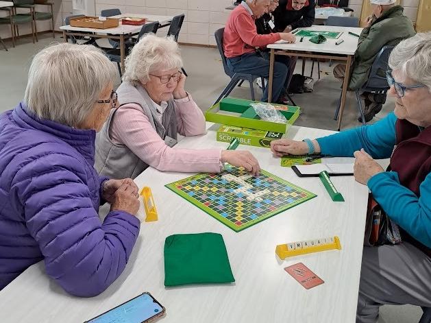 Activities at the Glenorchy Golden Years Club.