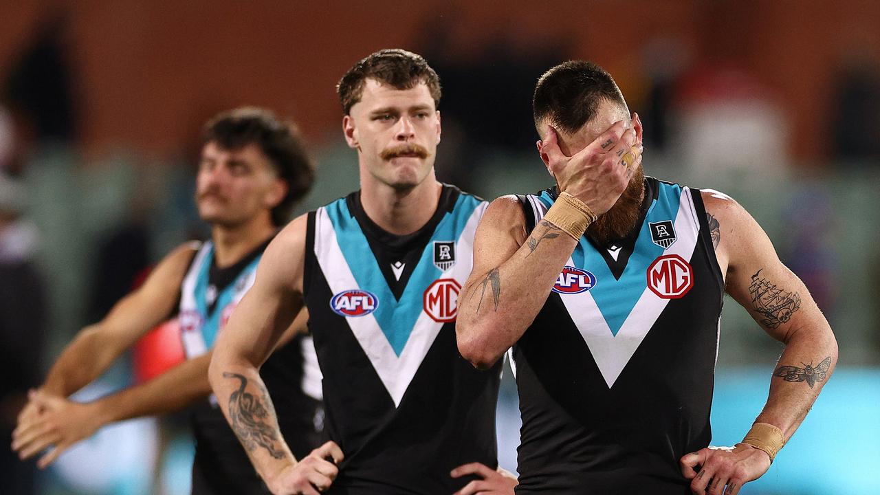 Peter Ladhams wants out of Port Adelaide. Picture: Getty Images