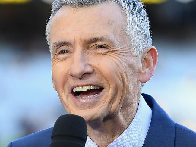 Bruce McAvaney is an iconic face of Seven’s tennis broadcast team.