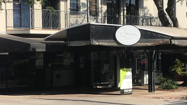 Empty shops in Racecourse Rd