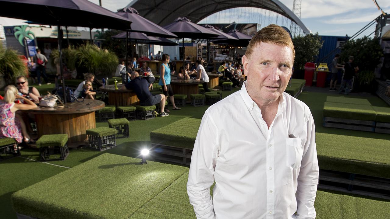 Eat Street Market Director John Stainton pictured at Hamilton. Pictures: Jack Tran