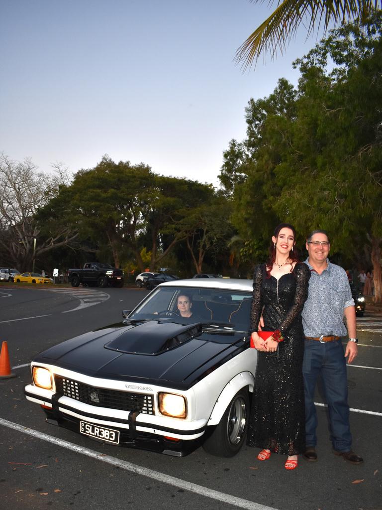 Ella Kersey and Clinton Kersey at Mirani State High School formal at Ocean International on September 8, 2023. Photo: Zoe Devenport
