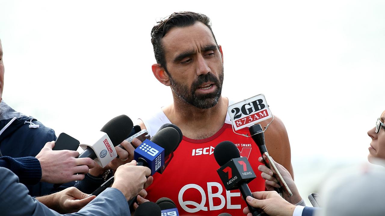 Adam Goodes War Cry Swans Star Cant Believe Actions Caused ‘divisions In Opinion Herald Sun 8836