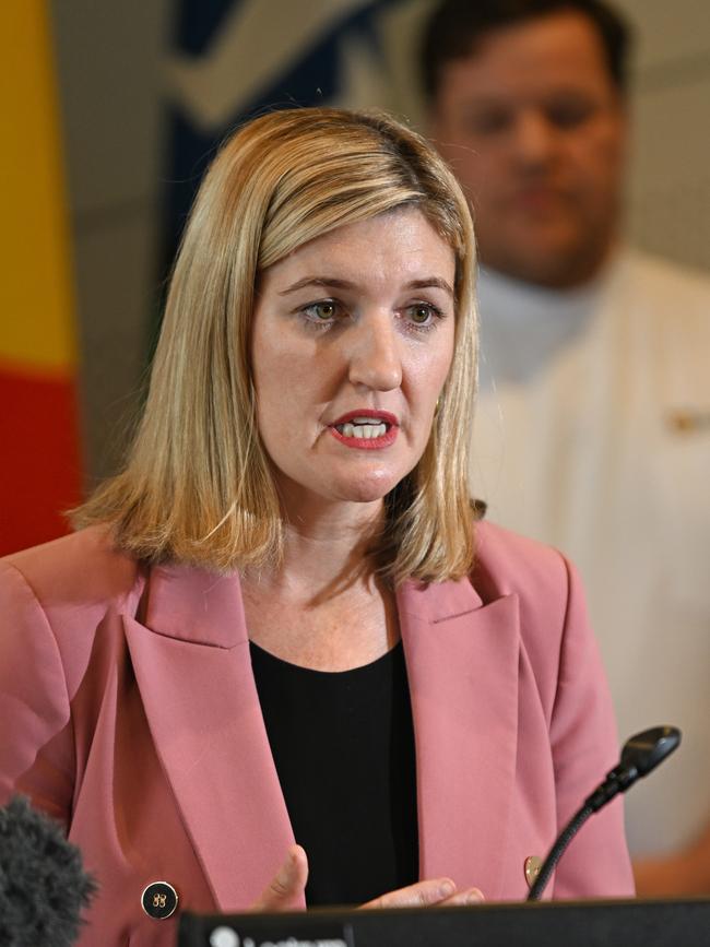 Health Minister Shannon Fentiman. Picture: Lyndon Mechielsen/Courier Mail