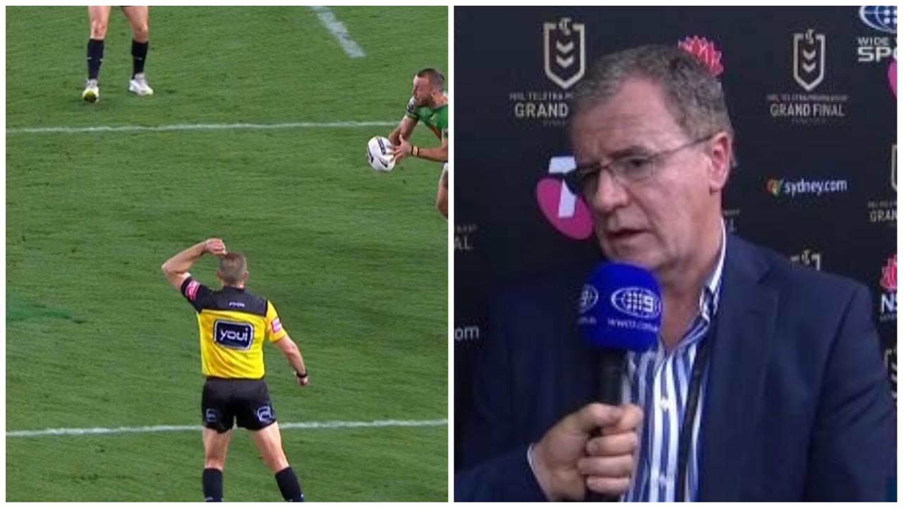 Graham Annesley says the referees got the controversial six again call correct.