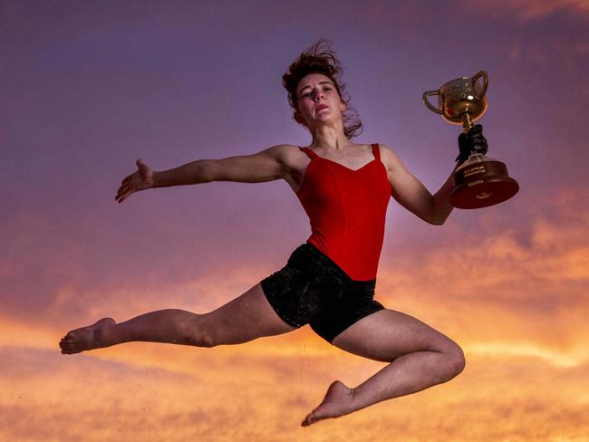 VRC Lexus Melbourne Cup Tour. Sofie Sarr, 14, of Donald, from The District Dance Studio. Picture- Nicole Cleary