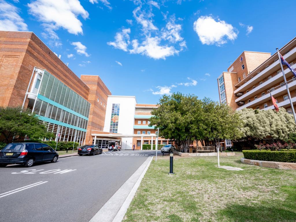 Exterior of Concord Hospital, Sydney. Supplied