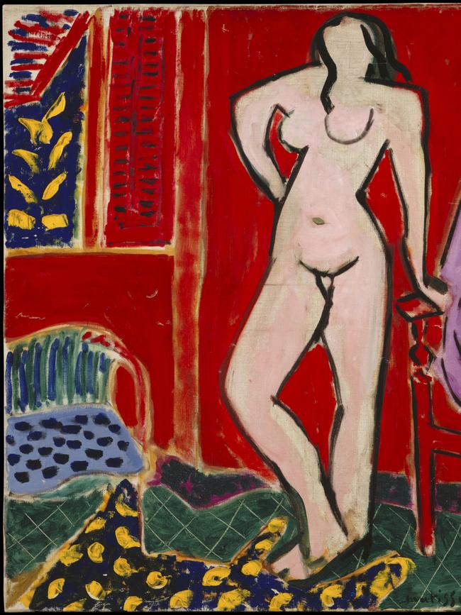 Henri Matisse 'Standing nude (Nu debout)'. Image: Centre Pompidou, Paris