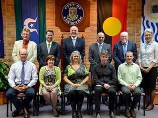 The new Lismore City Council team (rear l-r) Simon Clough, Neil Marks, Graham Meineke, Gianpiero Battista, Ray Houston and Mayor Jenny Dowell with (front l-r) Mathew Scheibel, Glenys Ritchie, Vanessa Ekins, Greg Bennett and Isaac Smith.