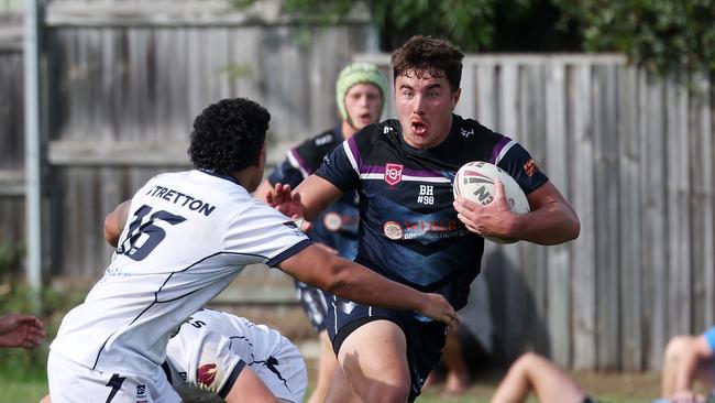 Caloundra SHS player 12. Stretton College v Caloundra SHS, Gibson Park. Picture: Liam Kidston