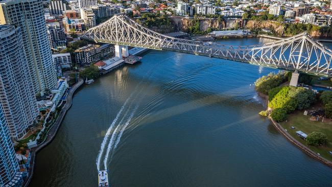 You will be looking down on the fireworks display on the Story Bridge from 4403/443 Queen Street, Brisbane City.