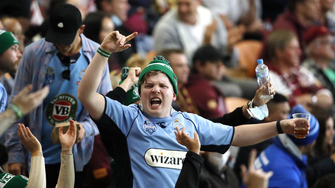 The Blues will be trying to keep the 2022 Origin series alive in front of a packed out crowd in Perth. Picture: AAP.