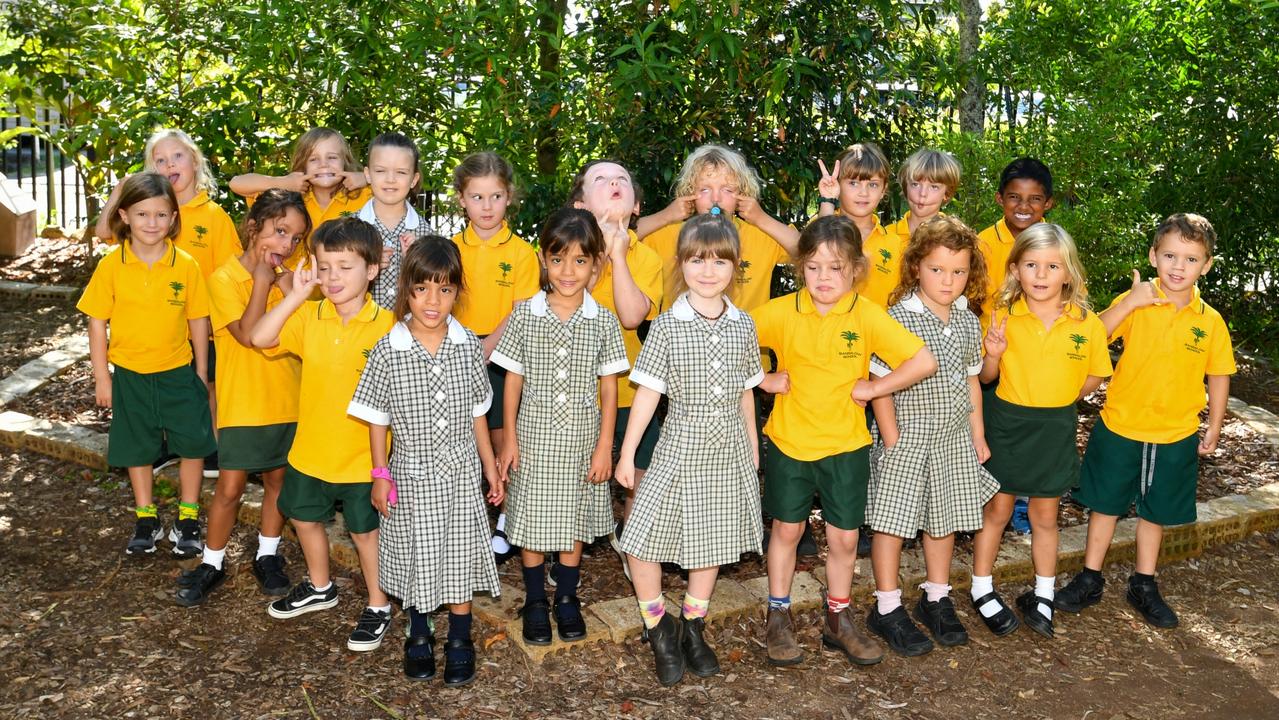 Bangalow Public School Kindergarten 2023 KL Yumbar (Python): Opie, Otis, Skye, Florence, Leo, Dusty, Matilda, Ahern, Jarvis, Kai, Angus, Nico, Vera, Lucia, Paloma, Hudson, Johnny, Ra, and Esme. Away: Xeres