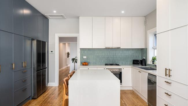 The kitchen pictured in its current condition.