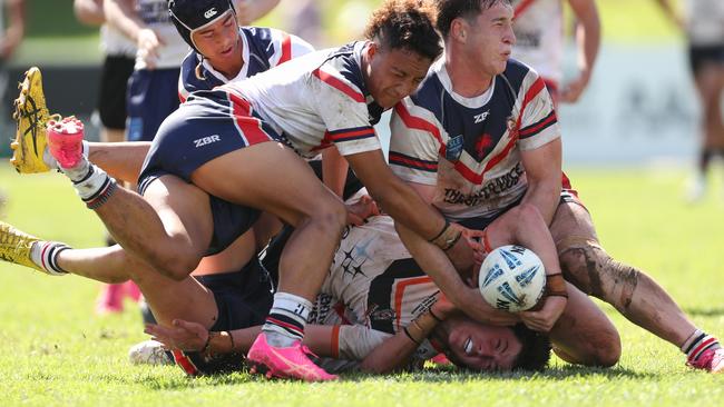 Shots from the Central Coast Roosters v Macarthur grand final. Picture: Sue Graham