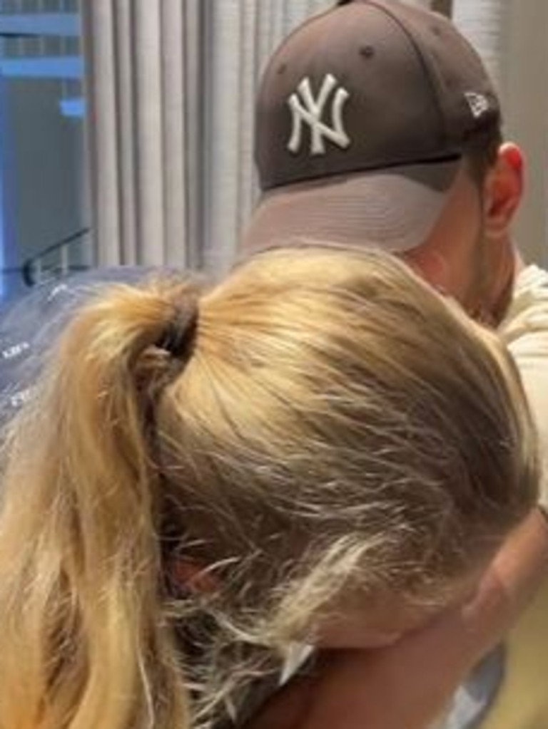 She's got her chompers stuck into him. Picture: TikTok/bettyzootattoo