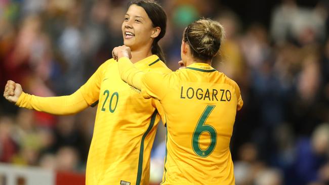 Sam Kerr continues to shine.