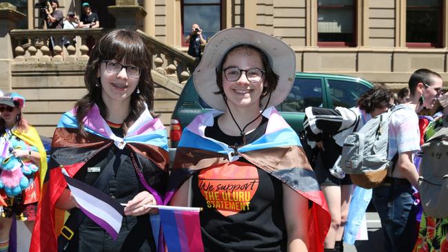 TasPride pride march Hobart 2025. Picture: Elise Kaine