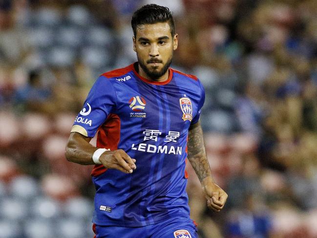 Can Ronny Vargas help the Newcastle Jets soar again this season? Picture: AAP