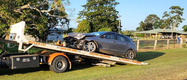 A woman was flown to Gold Coast University Hospital. Picture: JP Autos &amp; Towing