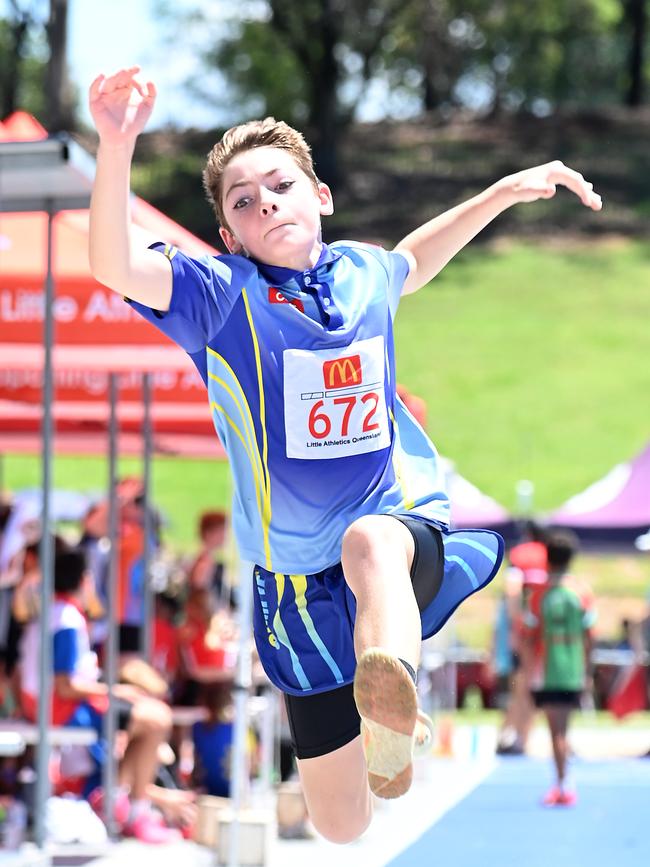Queensland Little Athletics State Relay Championships. Saturday December 2, 2023. Picture, John Gass