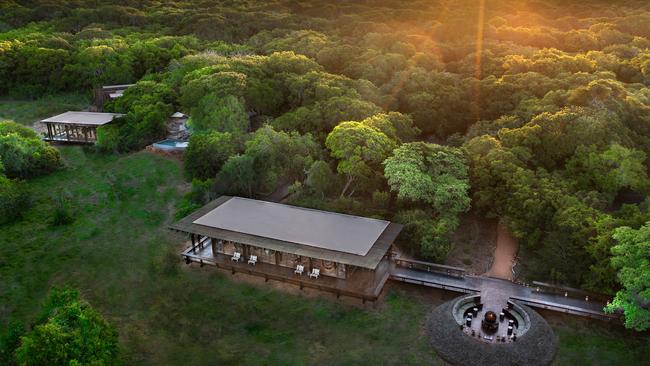 The newly refurbished Phinda Forest Lodge.