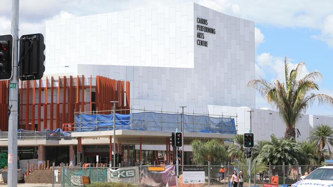 QFES has raised grave concerns about the use of flammable insulation in the Cairns Performing Arts Centre's (CPAC) construction. PICTURE: JUSTIN BRIERTY