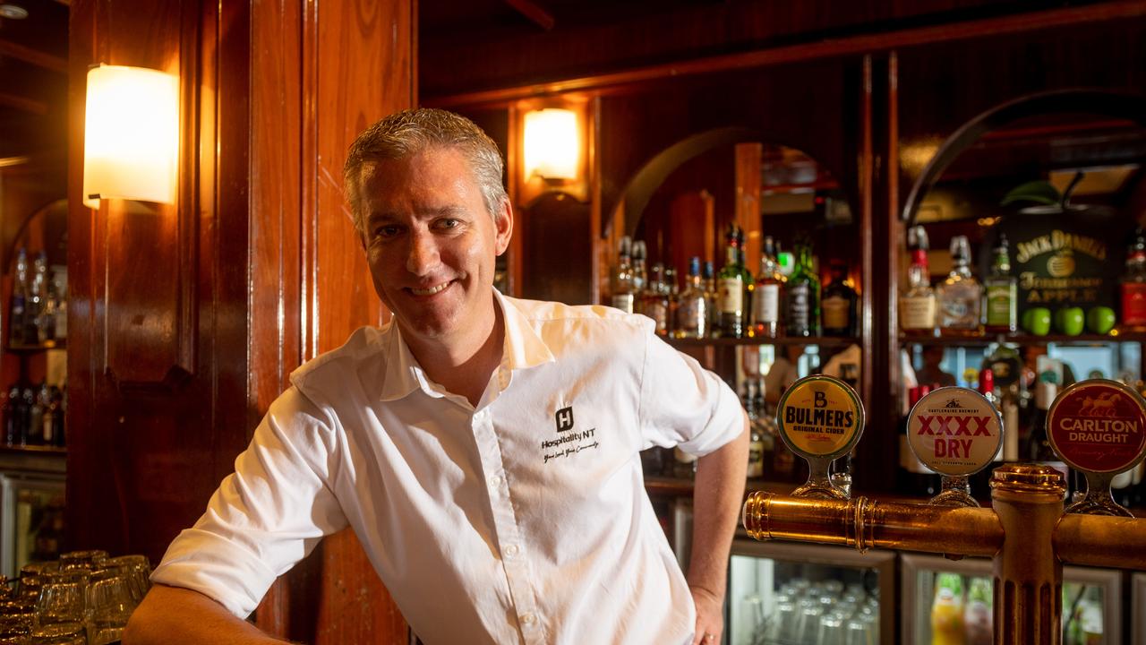 Hospitality NT chief executive Alex Bruce said many businesses were seeing downturns of 50 to 90 per cent. Picture: Che Chorley