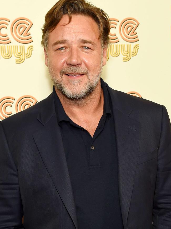 Russell Crowe is filming and directing Poker Face in Kiama. Picture: Getty