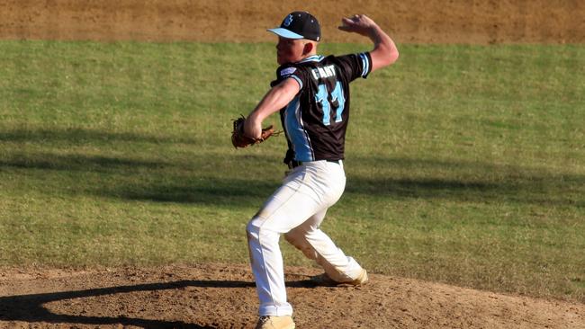 PLAY BALL: At the Australian Senior League baseball championships in Lismore on the weekend, Liam Grant slammed the door for Cronulla's first win of the tournament, by preventing a hit or walk in four relief innings, only allowing an unearned run on the back of two sixth-inning errors.