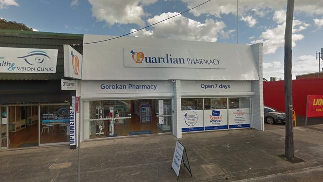 A man will appear in court over the alleged armed robbery of Gorokan pharmacy.