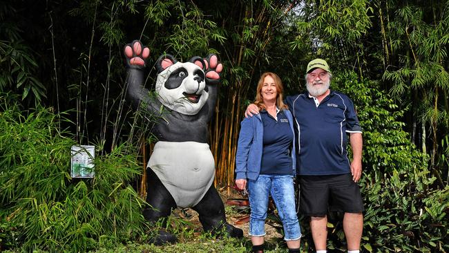 Bamboo Down Under owners Rick &amp; Lisa Warwick are reminiscing on the past two decades at their nursery in Wongawallan. Friday May 31, 2024. Picture, John Gass