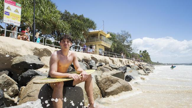 Main Beach has become the face of the new campaign. Photo Lachie Millard