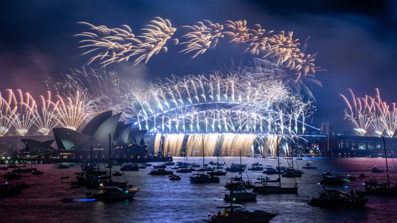 Australia welcomes in new year