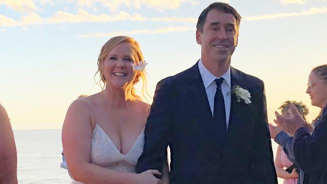 Amy Schumer has married Chris Fischer in a secret wedding ceremony.