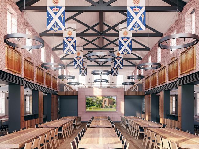 Scotch College Melbourne McKeon-Cohen Dining Hall interior