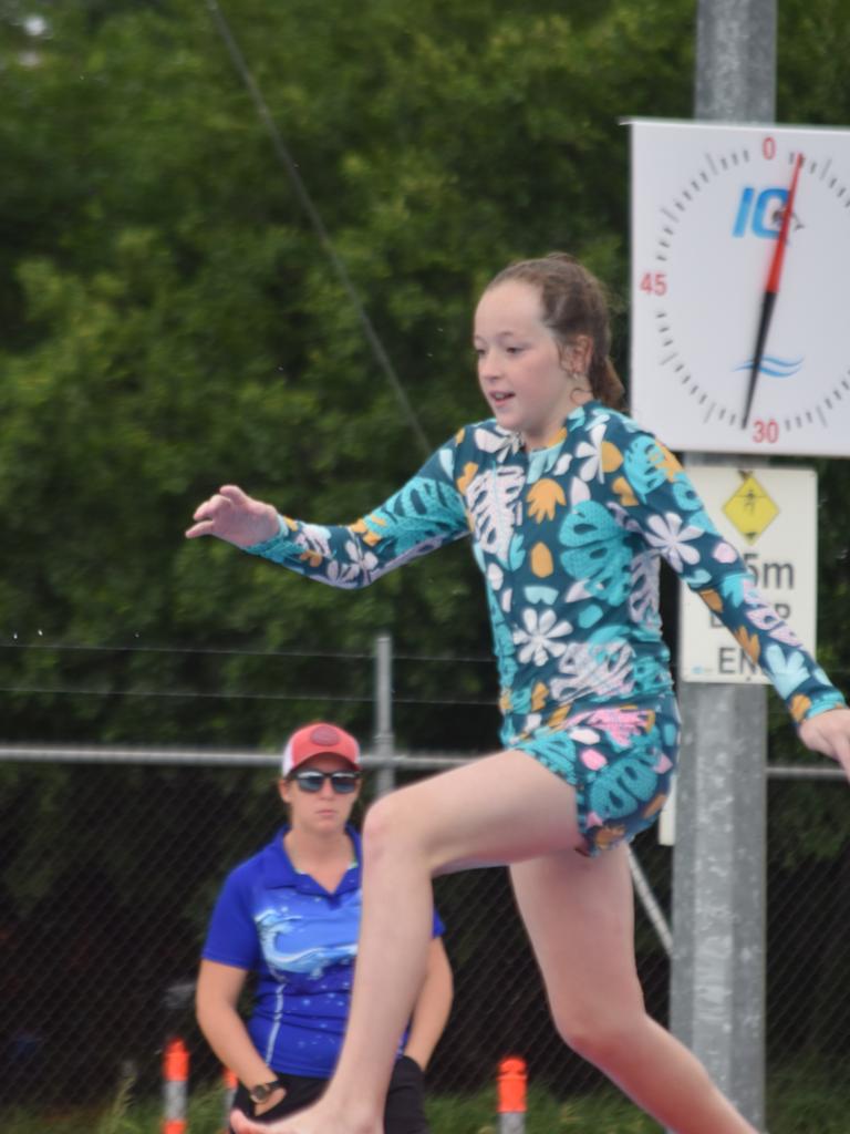 PARTY TIME: There were plenty of splatters and splashes at Dalby's pool party on Saturday afternoon.