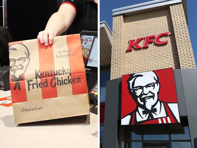 Fury as KFC scraps popular soft drink from Australian menu. Picture: TikTok/RussEats