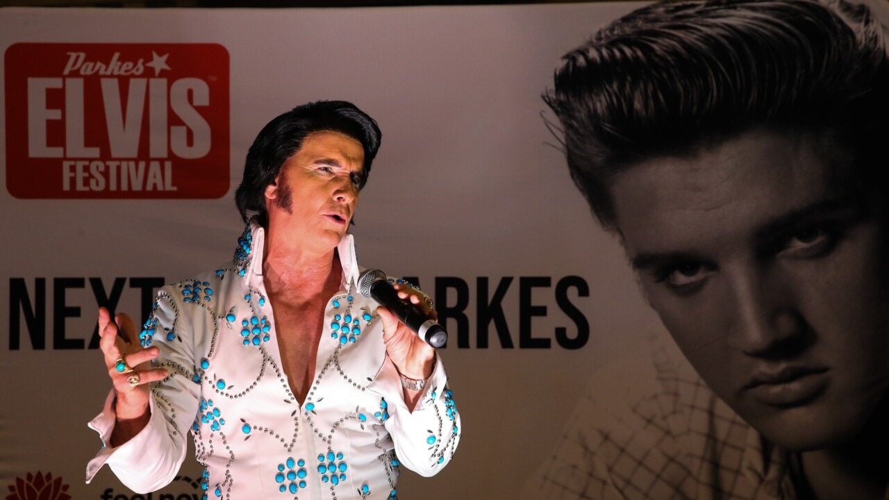 Elvis Festival underway in New South Wales town of Parkes The Australian