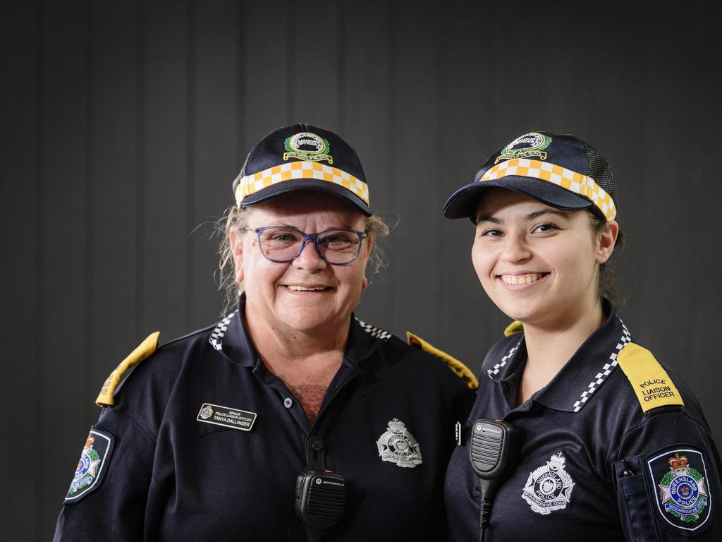 Tanya Dallinger (left) and Rojin Rash for International Women's Day, Thursday, March 6, 2025. Picture: Kevin Farmer