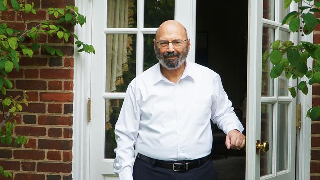 Ambassador to the US Arthur Sinodinos at 'White Oaks', the ambassador's residence in Washington.