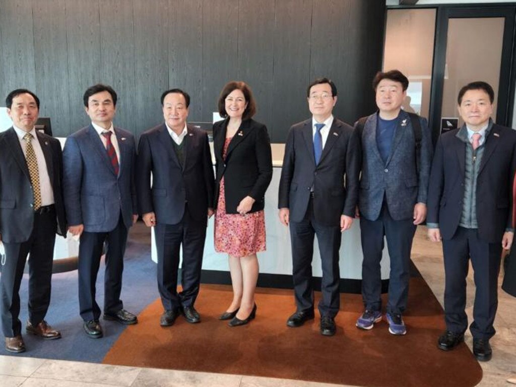 Victorian Liberal Senator Sarah Henderson met with members of the Korean parliament’s National Defense Committee on Sunday.