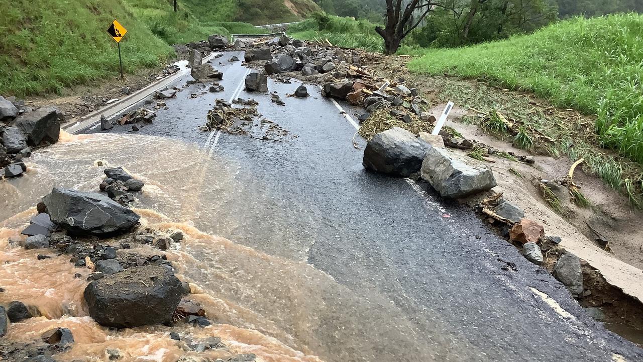 QAS captured these dramatic images of the Eungella Range, west of Mackay