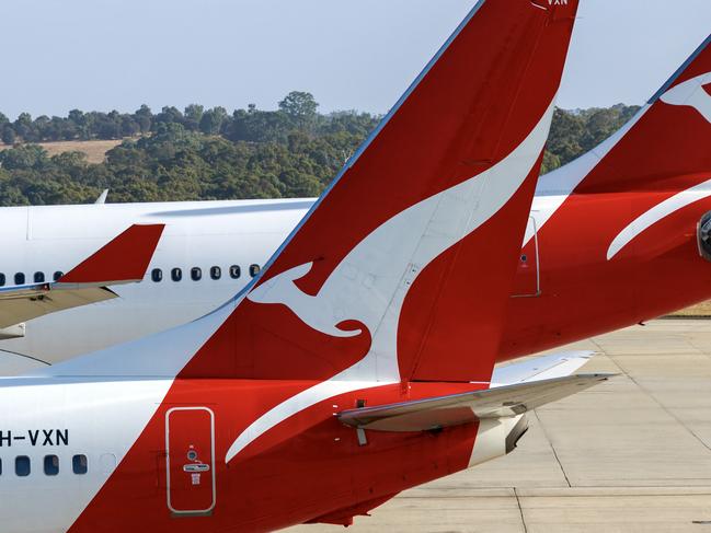 MELBOURNE, AUSTRALIA - NewsWire Photos MARCH 8, 2023. generic stock images of qantas aircraft at Melbourne AirportPicture: NCA NewsWire / David Geraghty