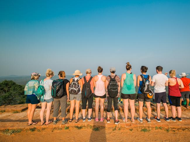 Get a group of solo travels together on tour. Picture: Intrepid